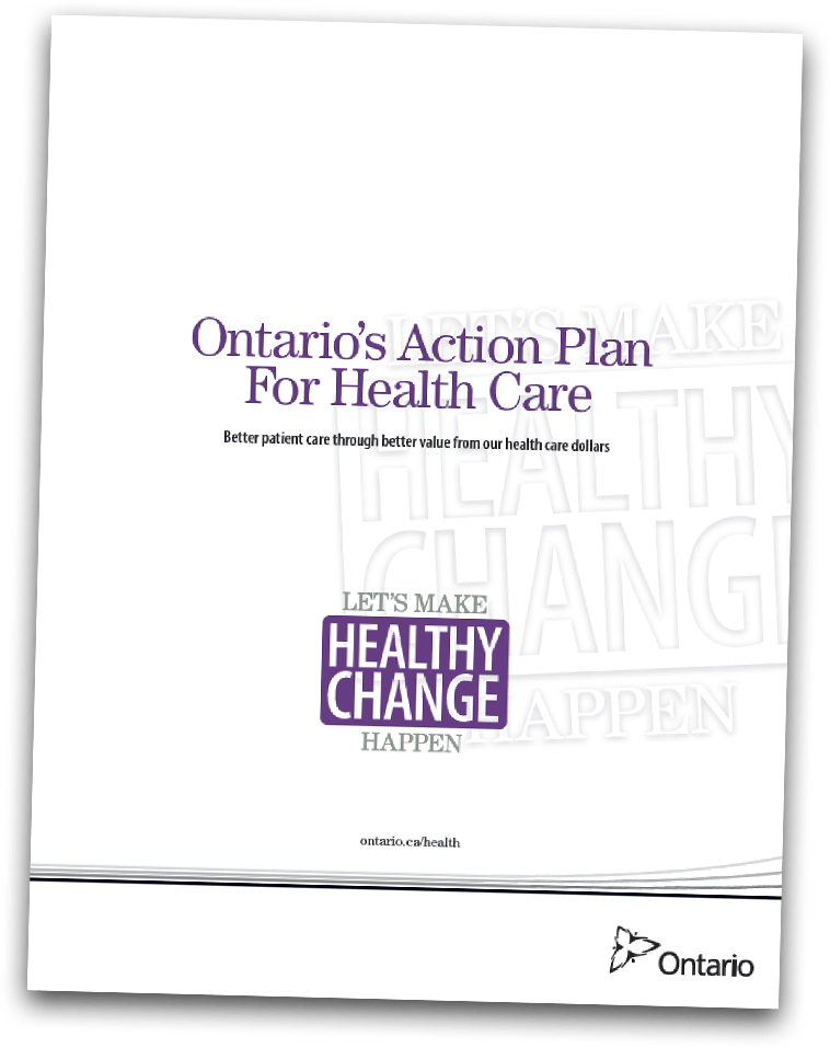 Ontario's Action Plan For Health Care